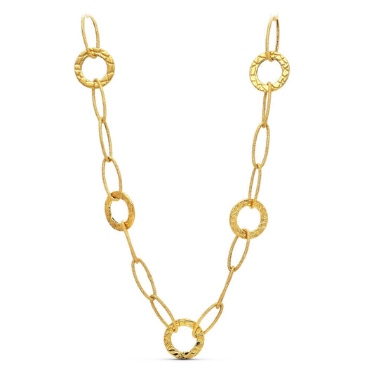 18K Yellow Gold Link Necklace