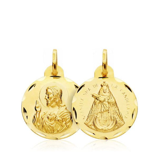 18K Yellow Gold Heart Pendant