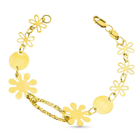 18K Yellow Gold Bracelet — 09000025