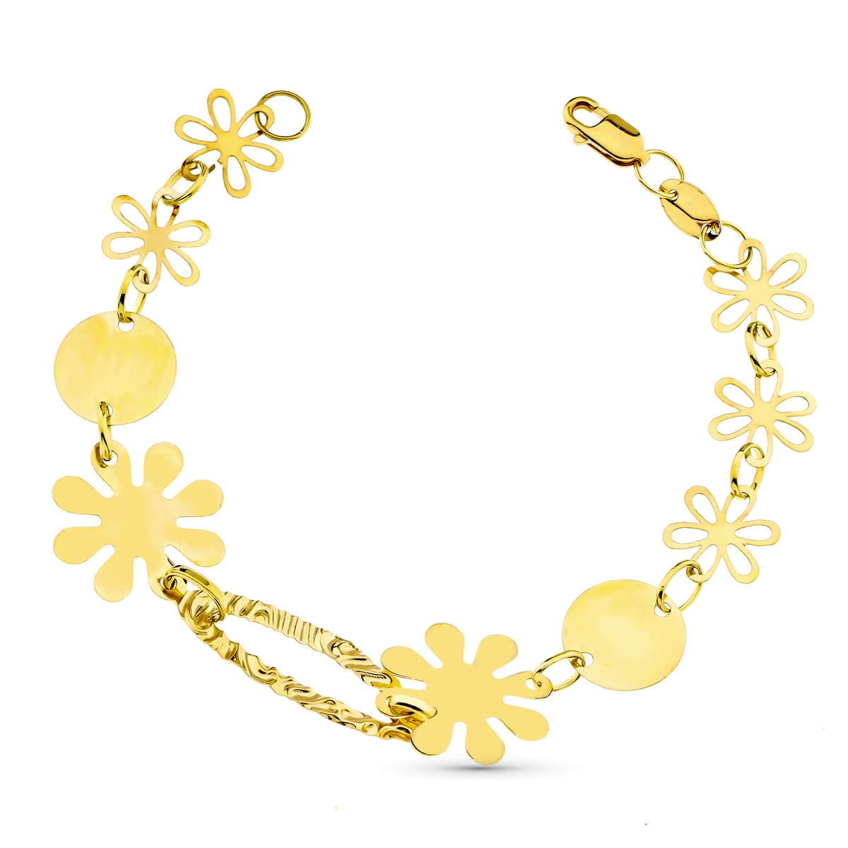 18K Yellow Gold Bracelet — 09000025