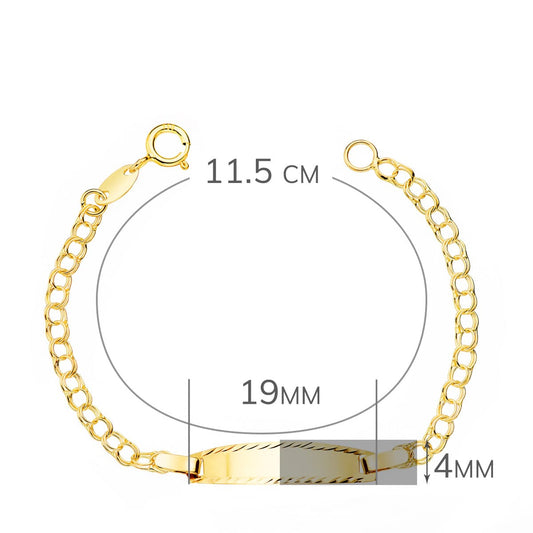 18K Yellow Gold Bracelet — 09000060