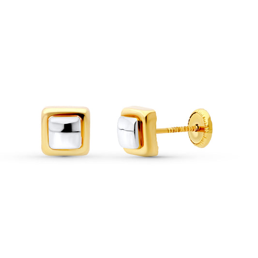 18K Gold Earrings