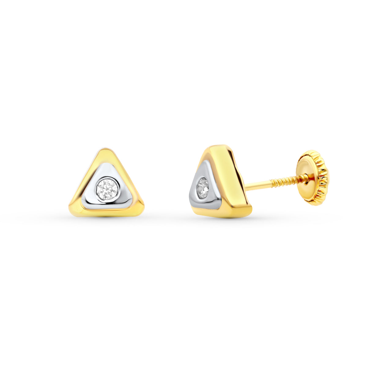 18K Gold Earrings