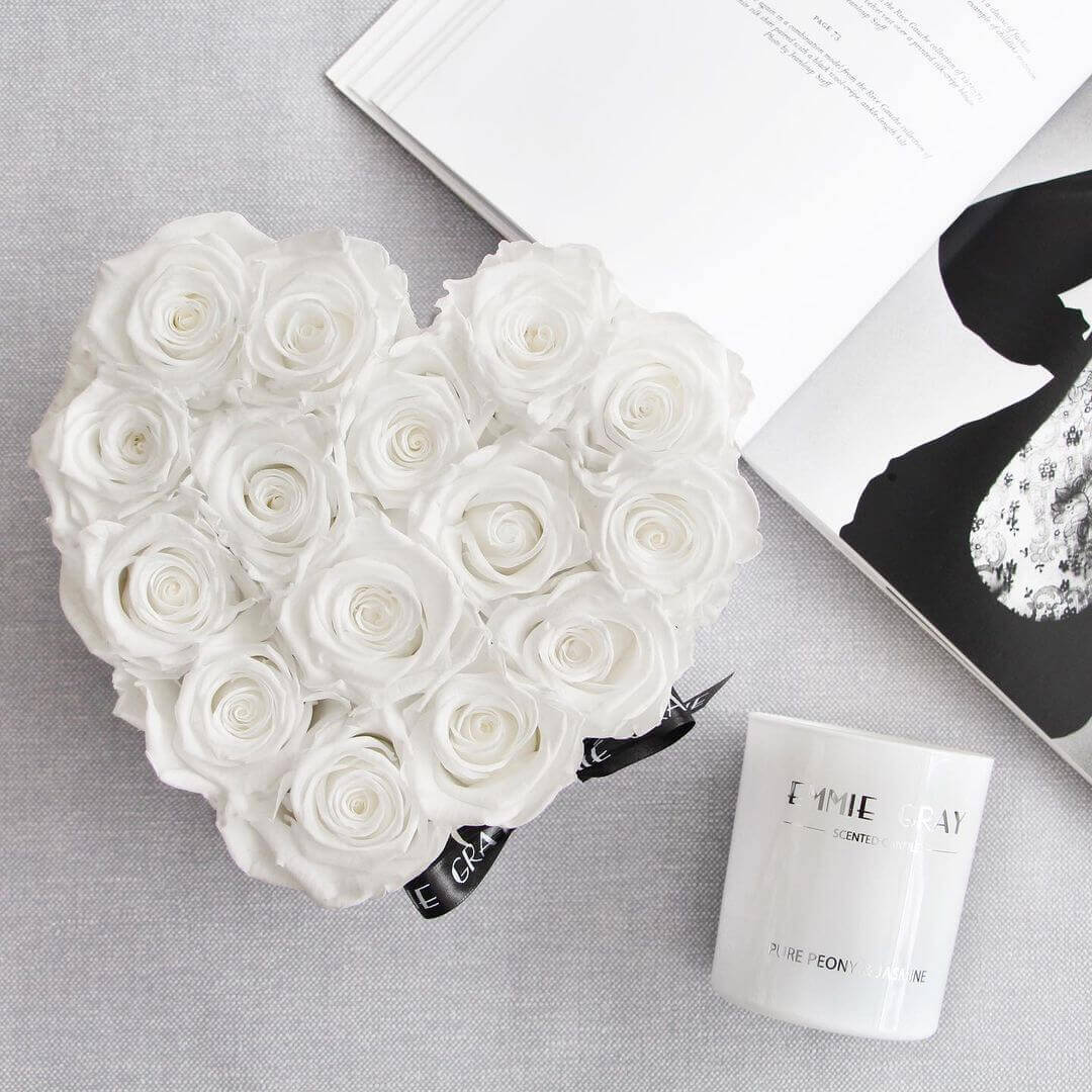 Classic Infinity Square Rosebox - XS