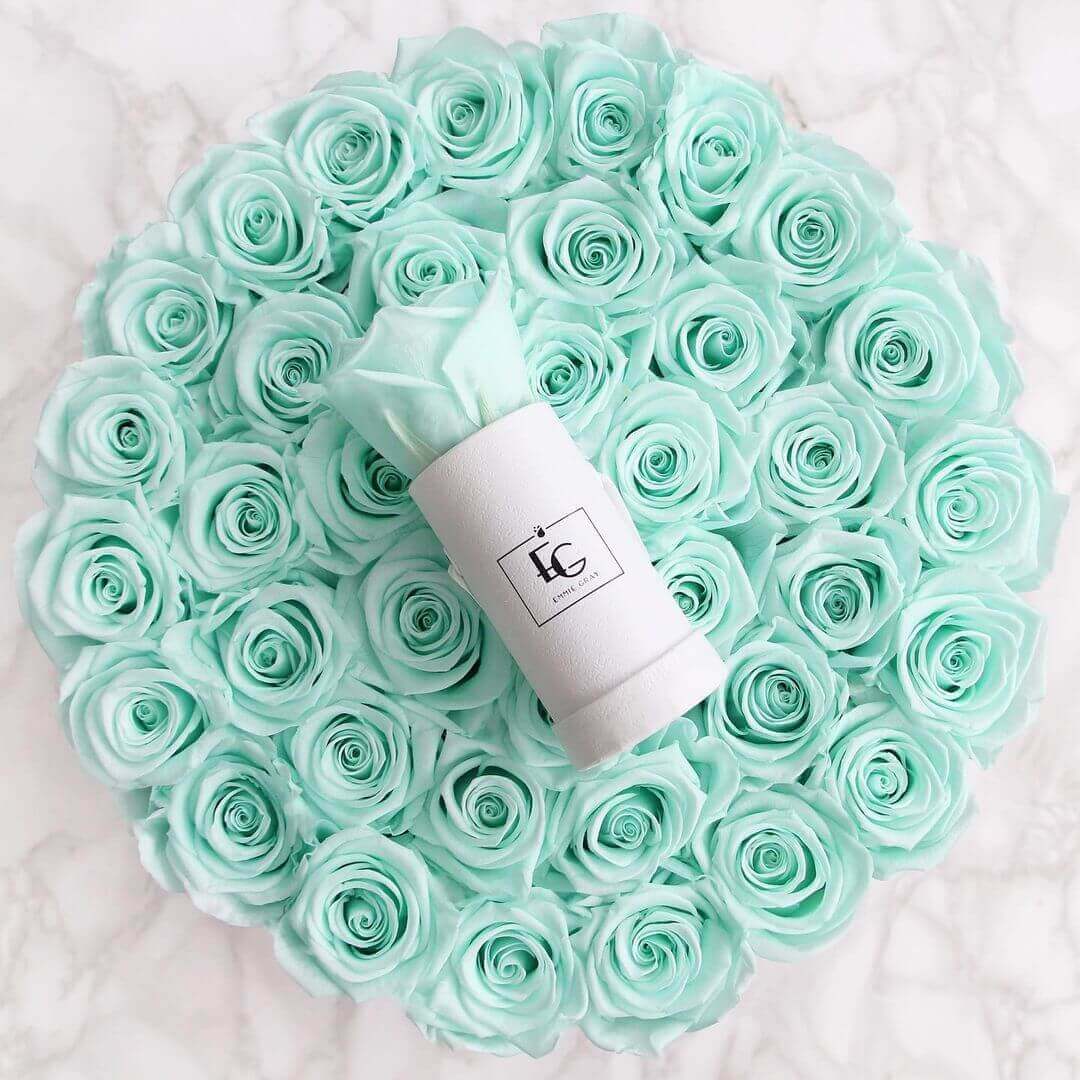 Classic Infinity Heart Rosebox - L