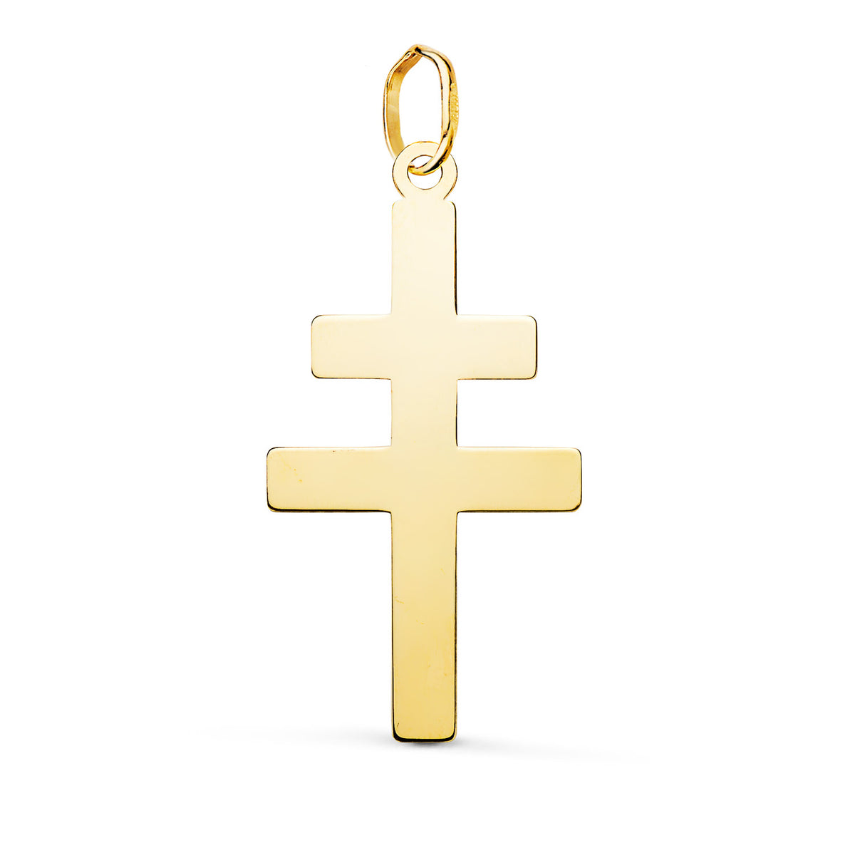 18K Yellow Gold Cross Pendant