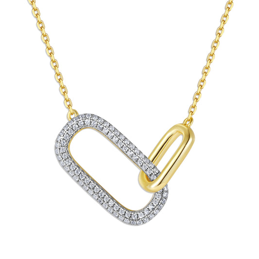 Gold-Plated Silver Necklace
