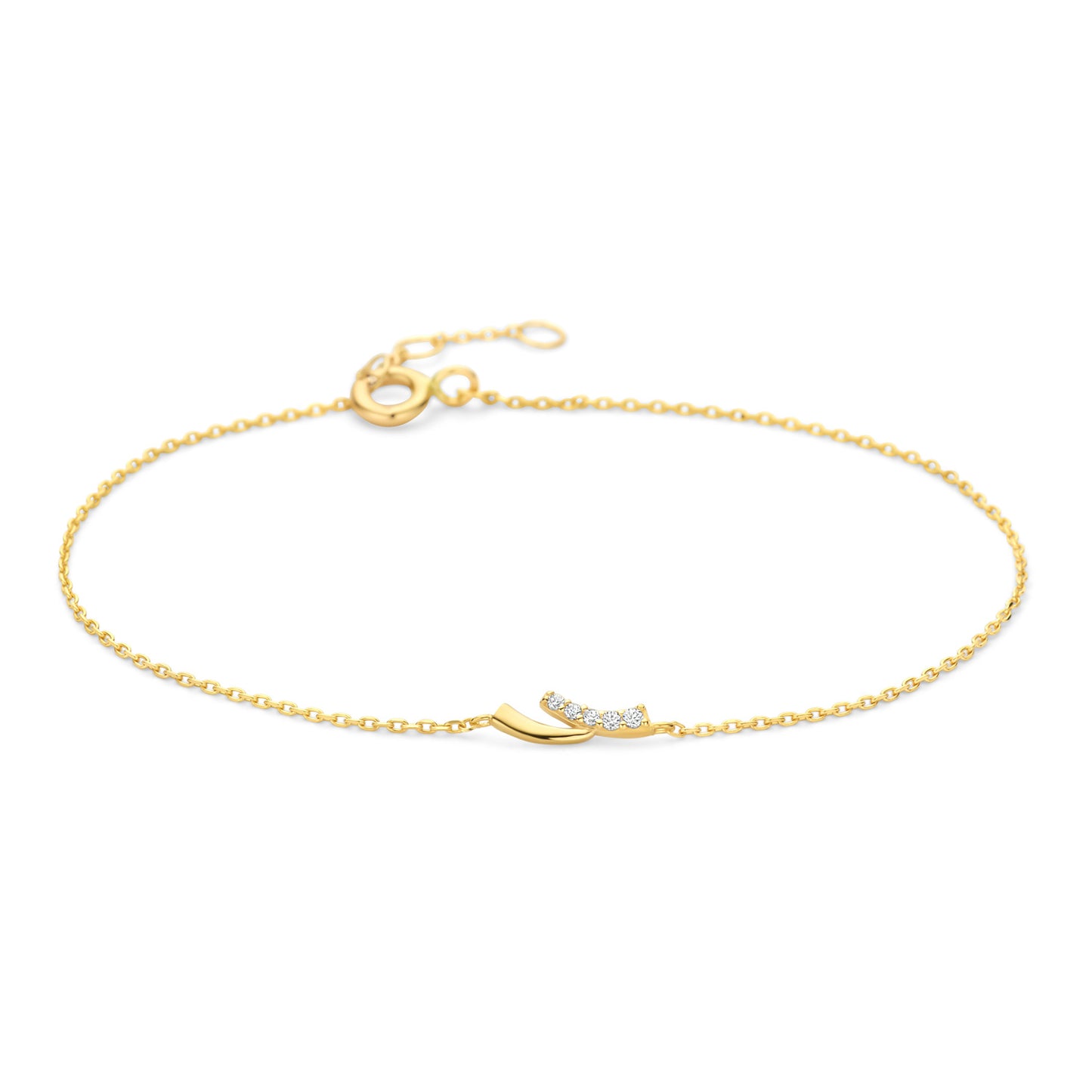 Pendant Bracelet – 14K Gold