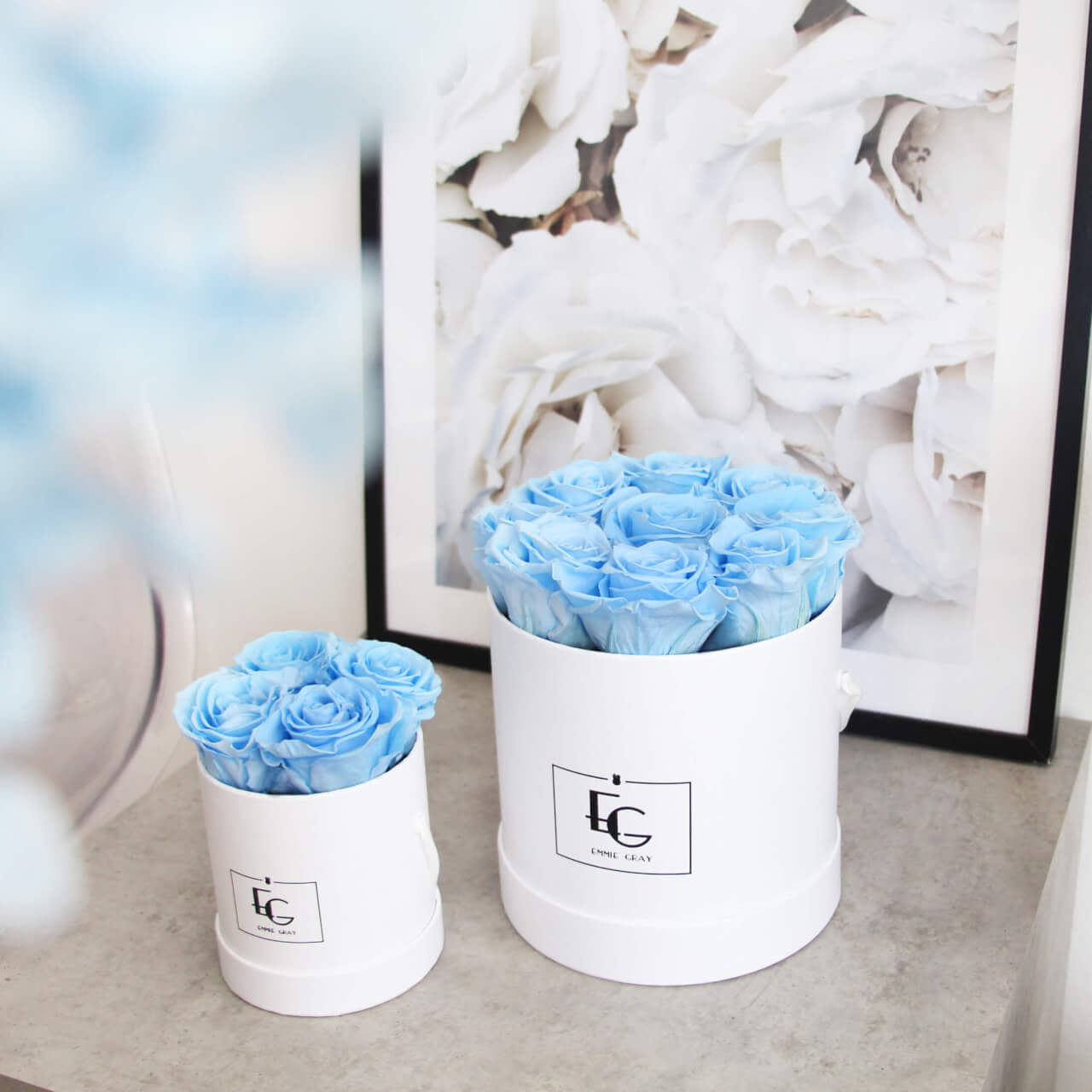 Classic Infinity Square Rosebox - XS