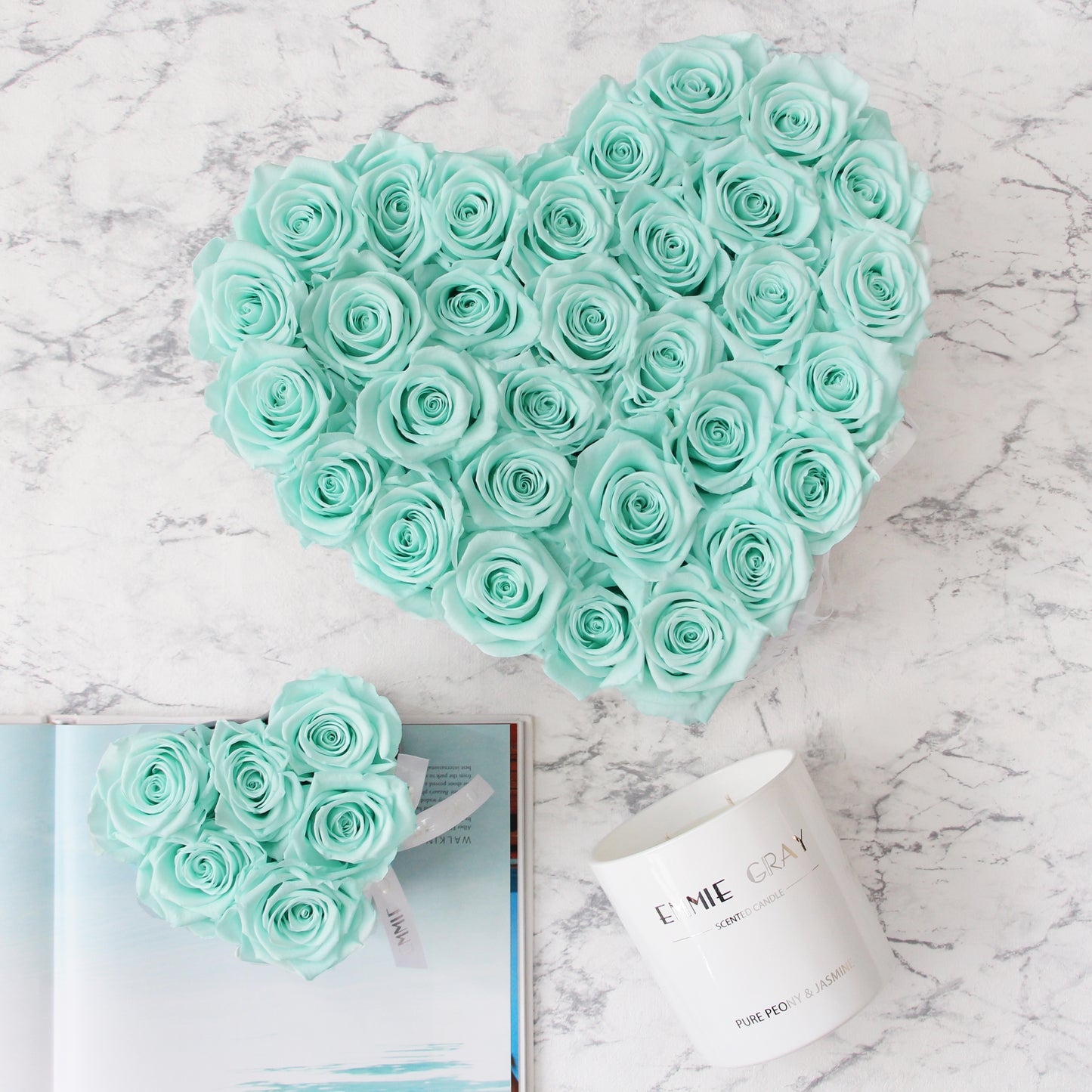 Classic Infinity Heart Rosebox - L