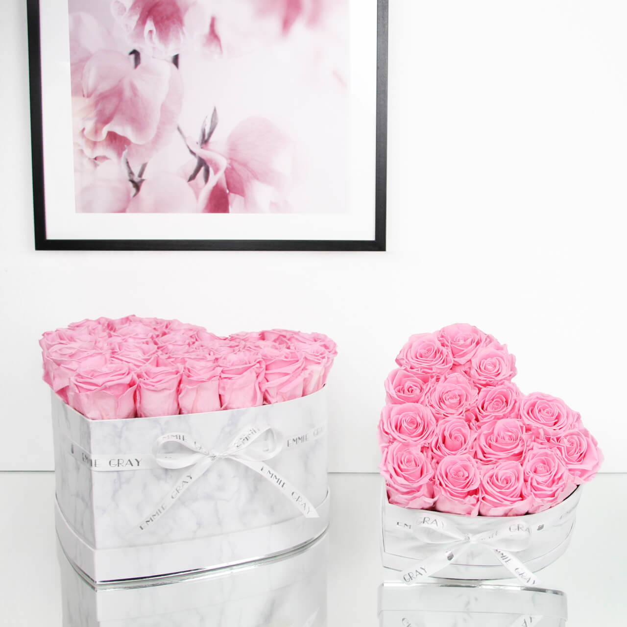 Classic Infinity Heart Rosebox - L
