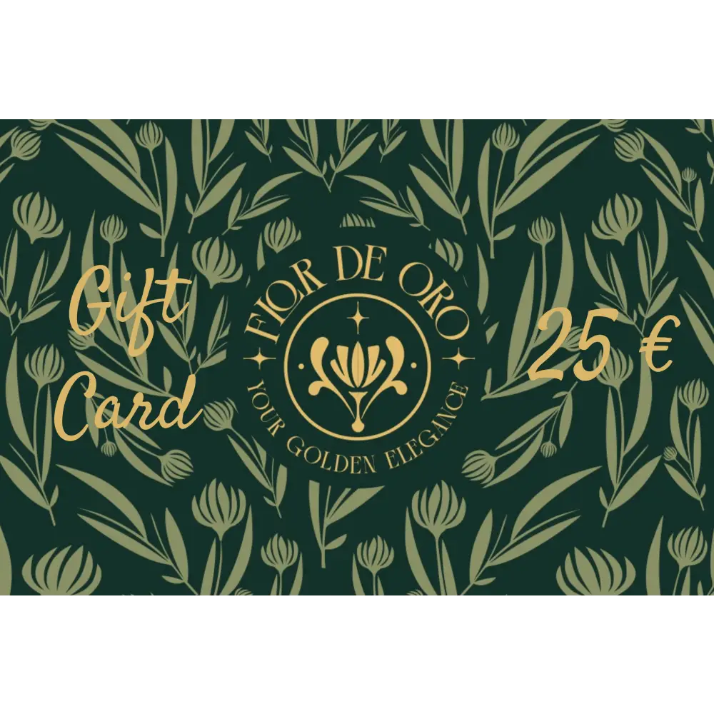 Flor de Oro Gift Card: A Gift of Elegance – Jewelry €25,00 by Flor de Oro | Customizable Luxury Jewelry
