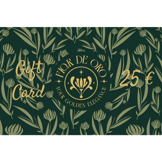Flor de Oro Gift Card: A Gift of Elegance – Jewelry €25,00 by Flor de Oro | Customizable Luxury Jewelry