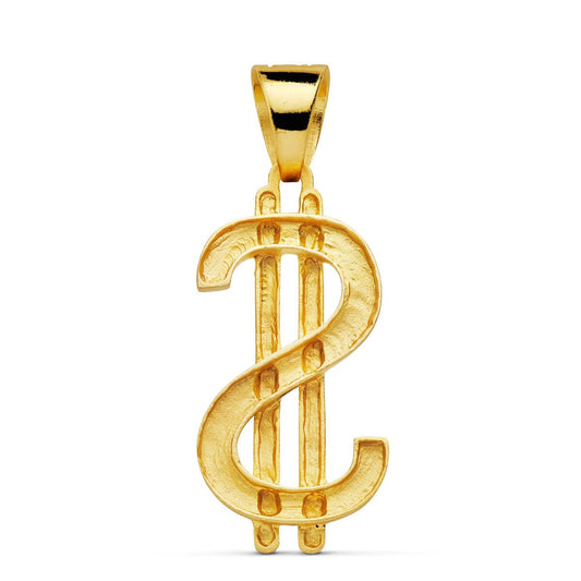 18K Yellow Gold Pendant