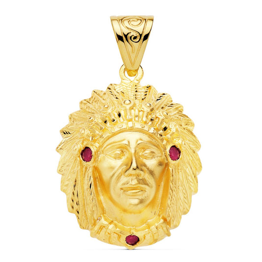 18K Yellow Gold Pendant