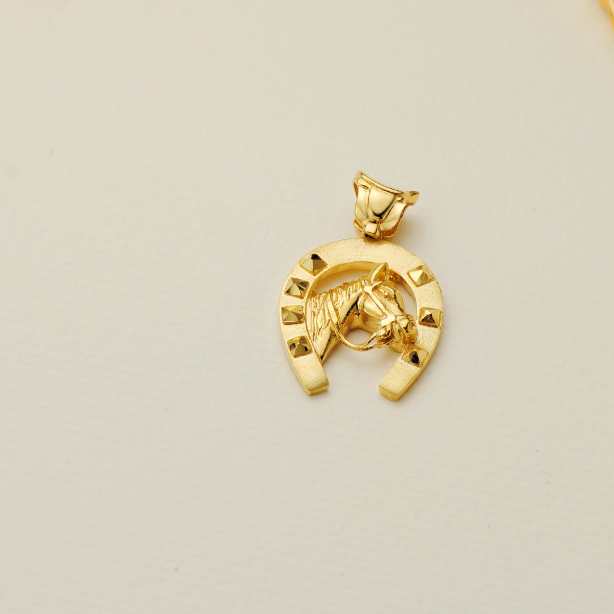 18K Yellow Gold Pendant