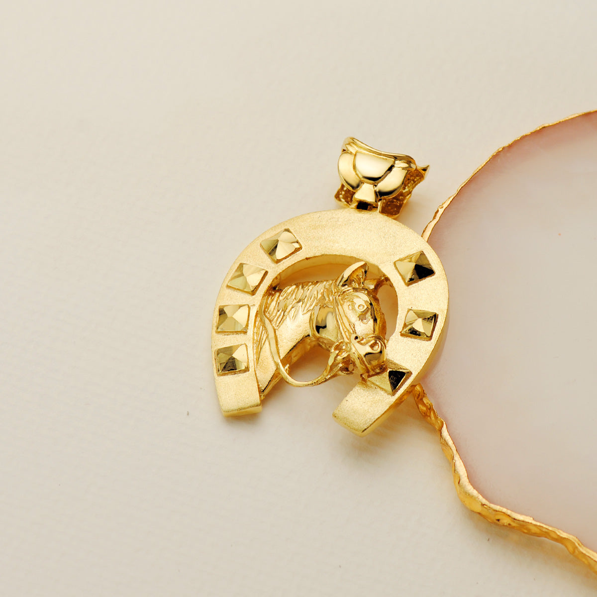 18K Yellow Gold Pendant