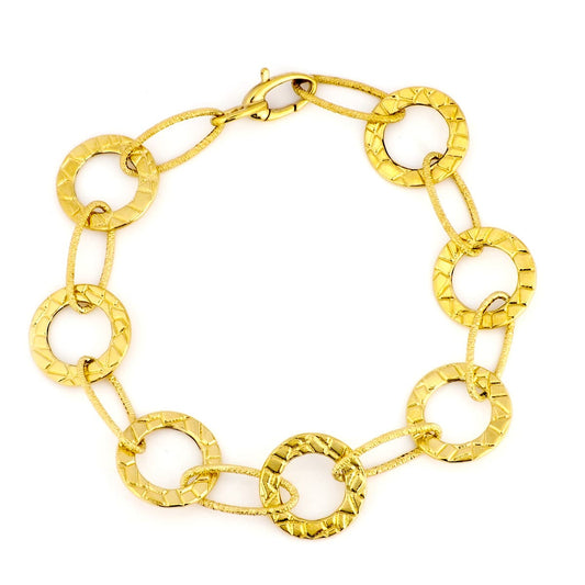 18K Yellow Gold Link Bracelet