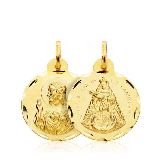 18K Yellow Gold Heart Pendant