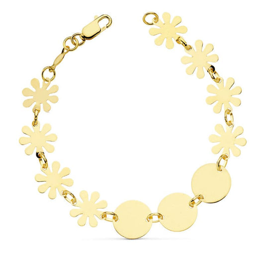 18K Yellow Gold Bracelet — 09000026