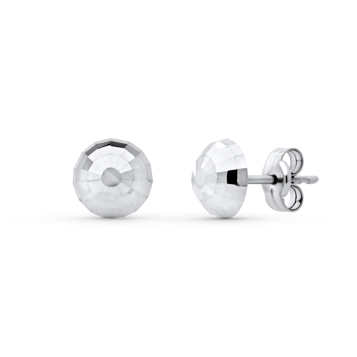 18K White Gold Earrings