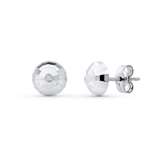 18K White Gold Earrings