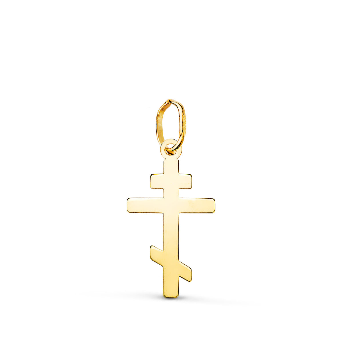 18K Yellow Gold Cross Pendant