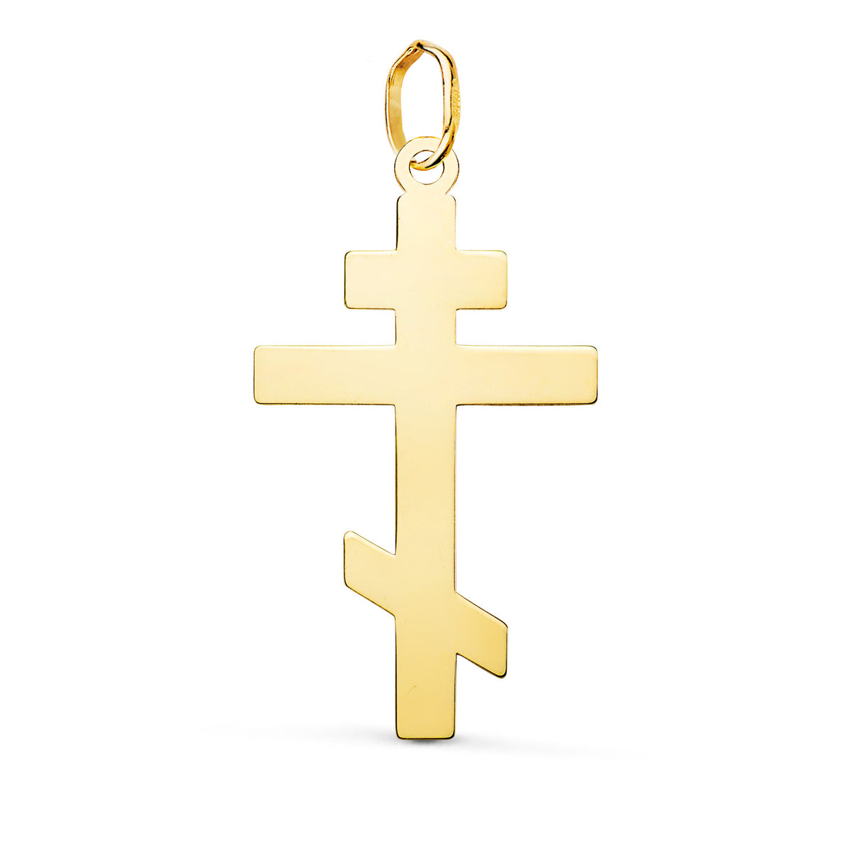 18K Yellow Gold Cross Pendant
