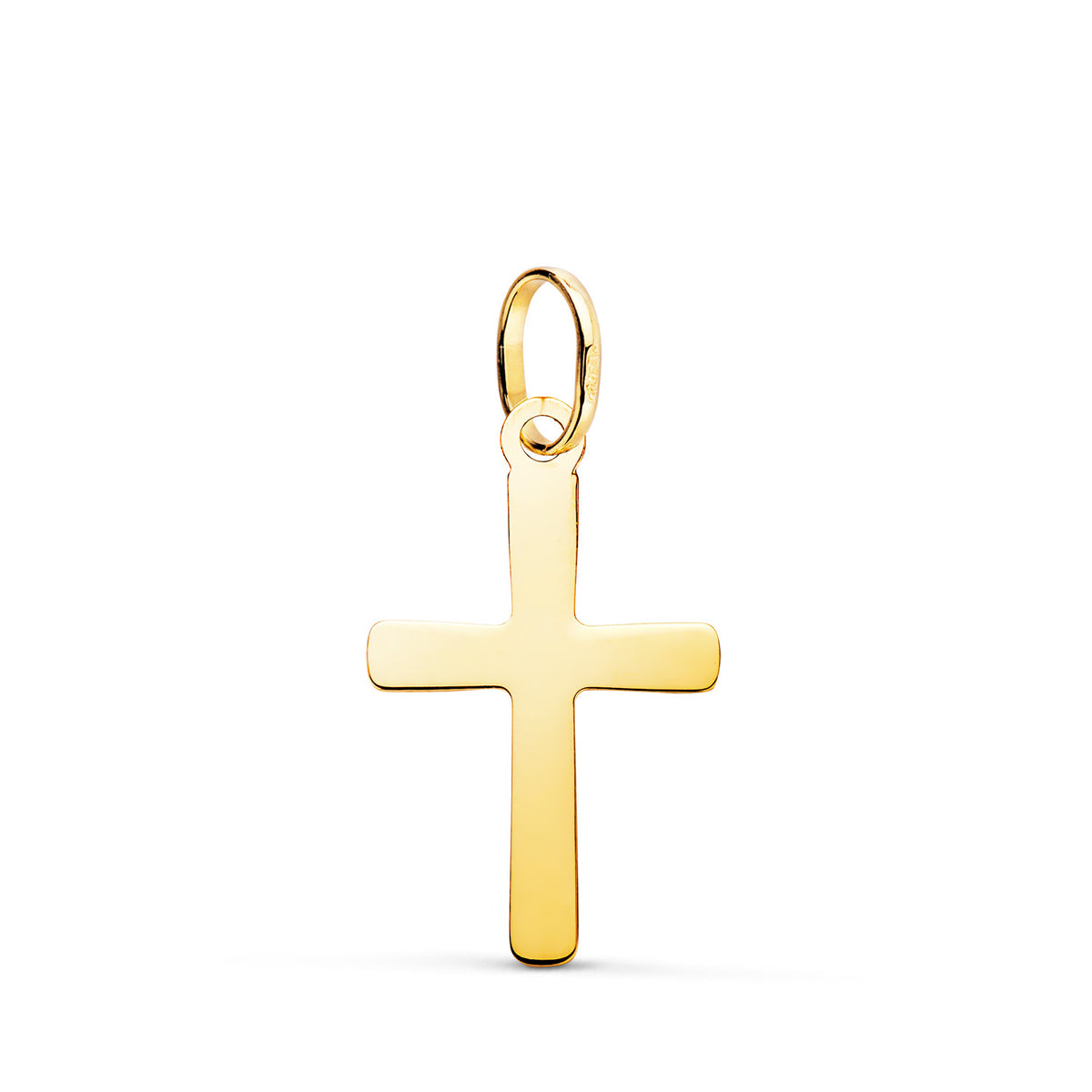 18K Yellow Gold Cross Pendant