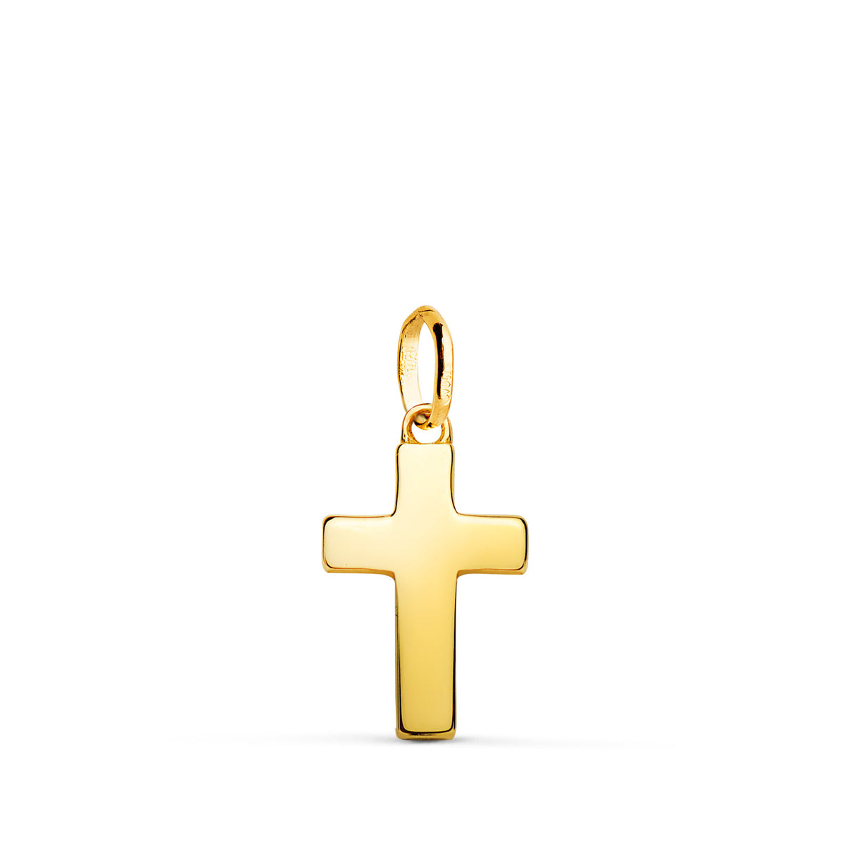 18K Yellow Gold Cross Pendant