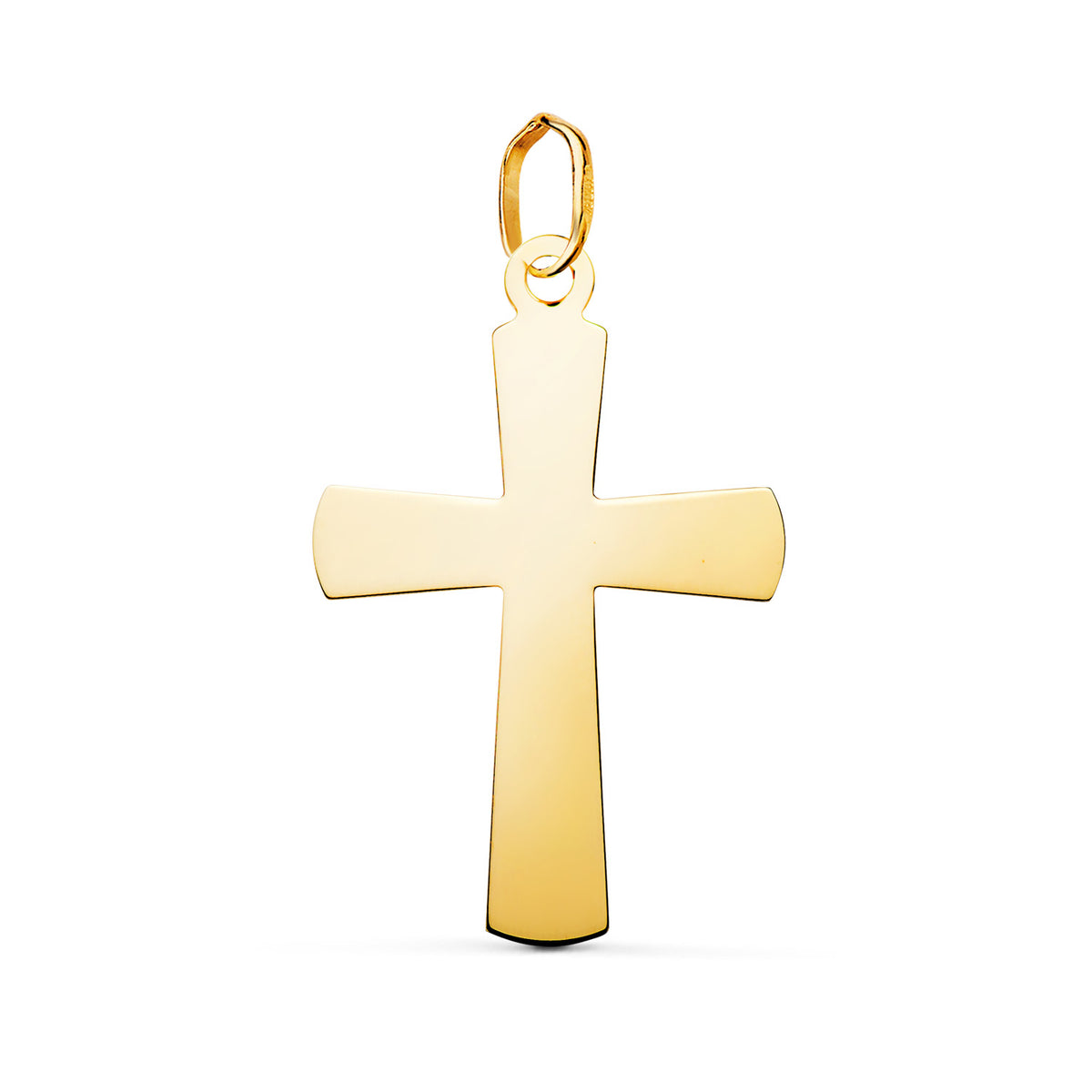 18K Yellow Gold Cross Pendant