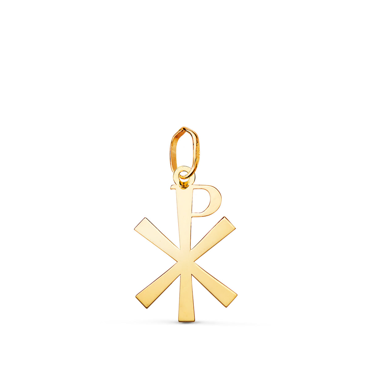 18K Yellow Gold Cross Pendant