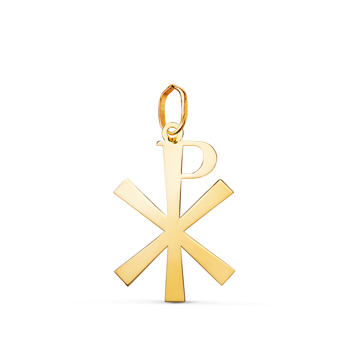 18K Yellow Gold Cross Pendant
