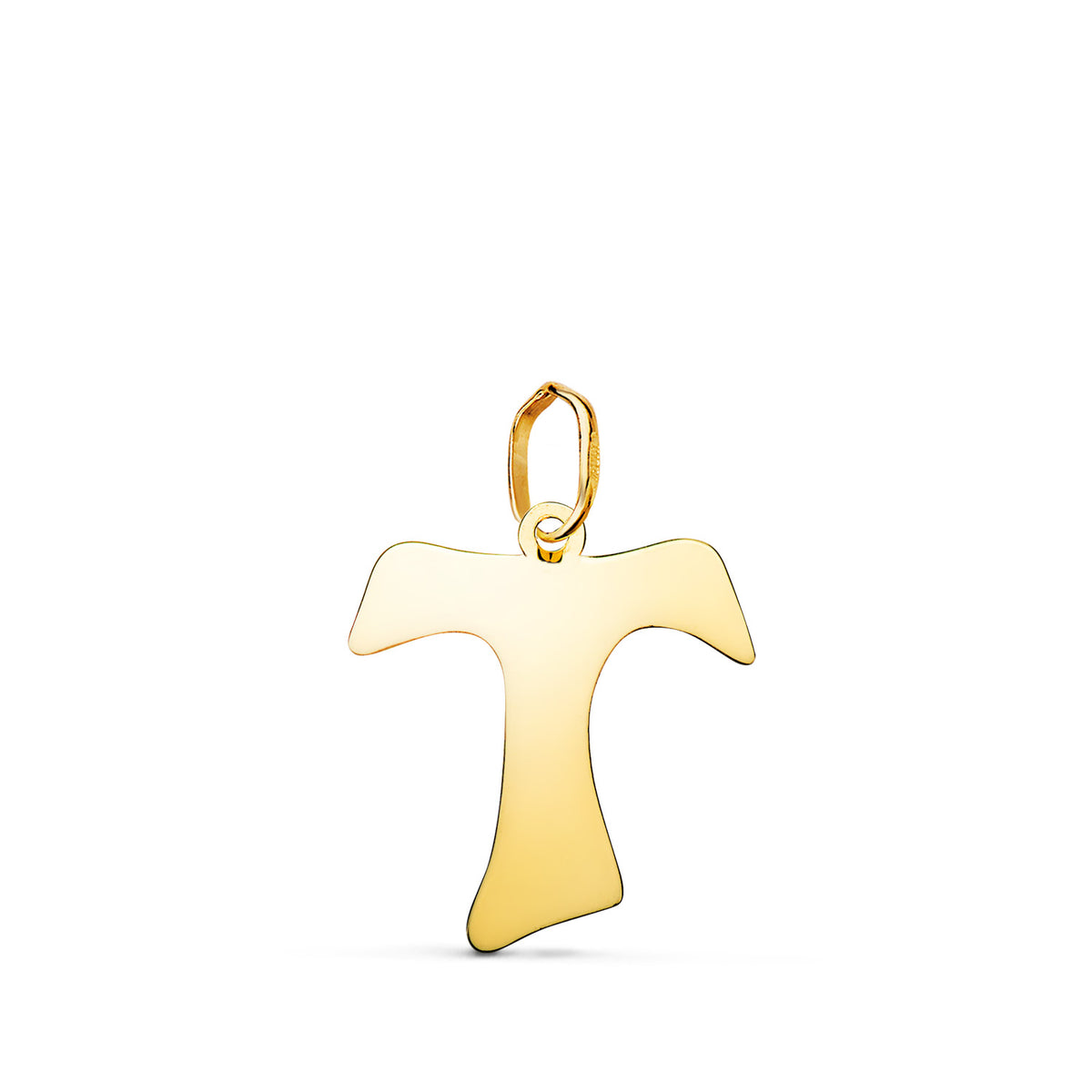 18K Yellow Gold Cross Pendant