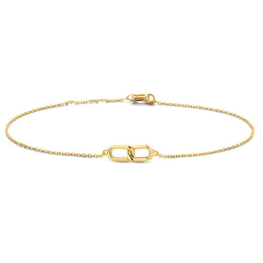 Timeless Charm Bracelet – 14K Gold
