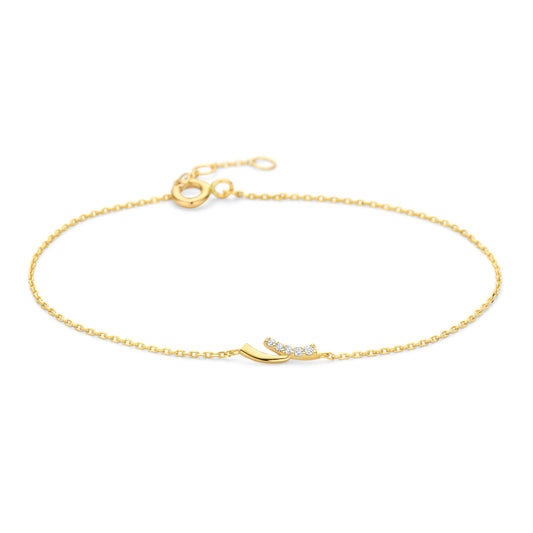 Pendant Bracelet – 14K Gold