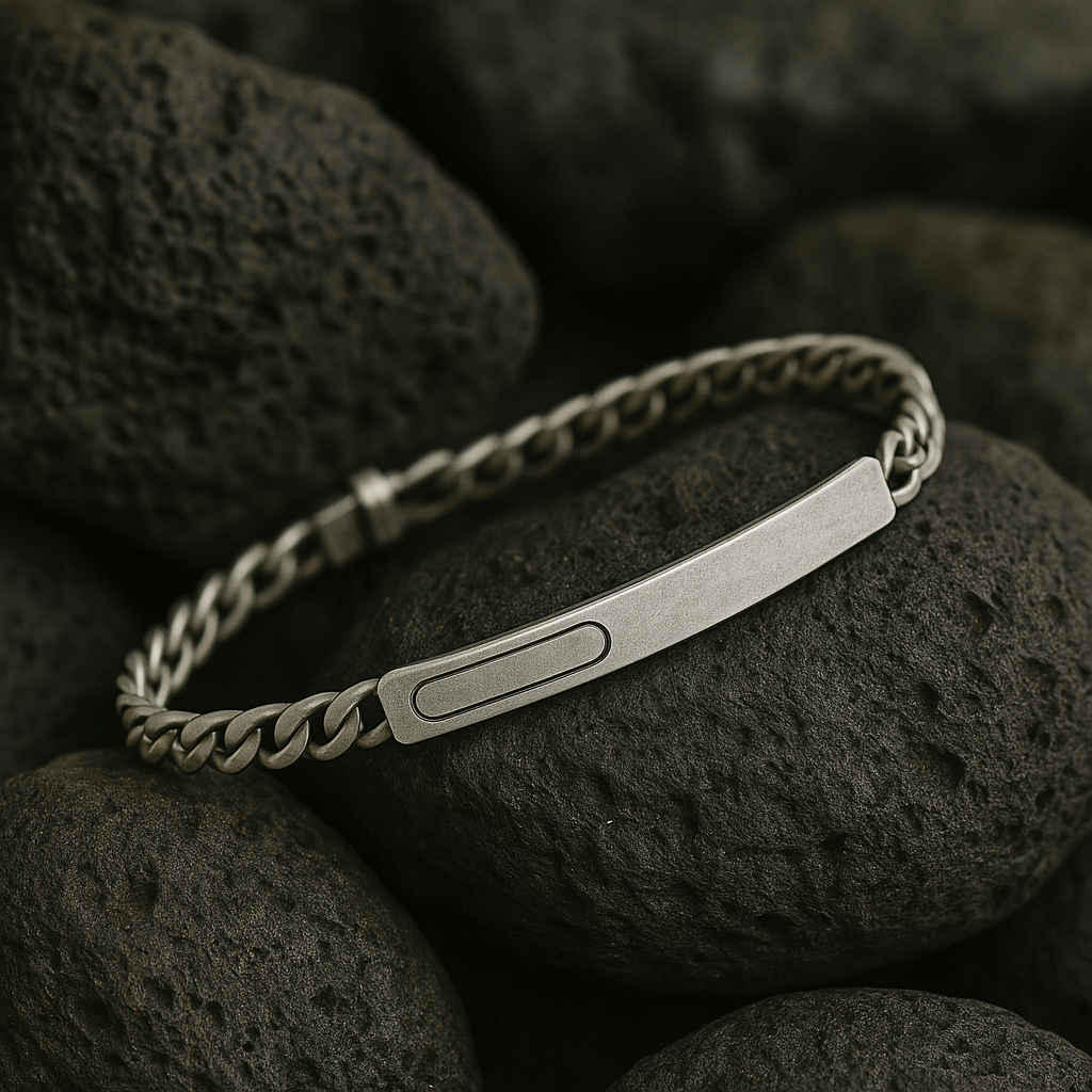 Anillo de plata radiante