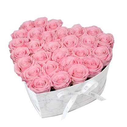 Classic Infinity Heart Rosebox - L