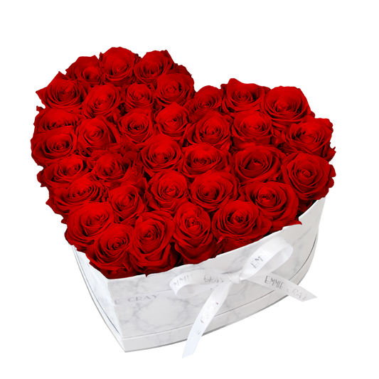 Classic Infinity Heart Rosebox - L