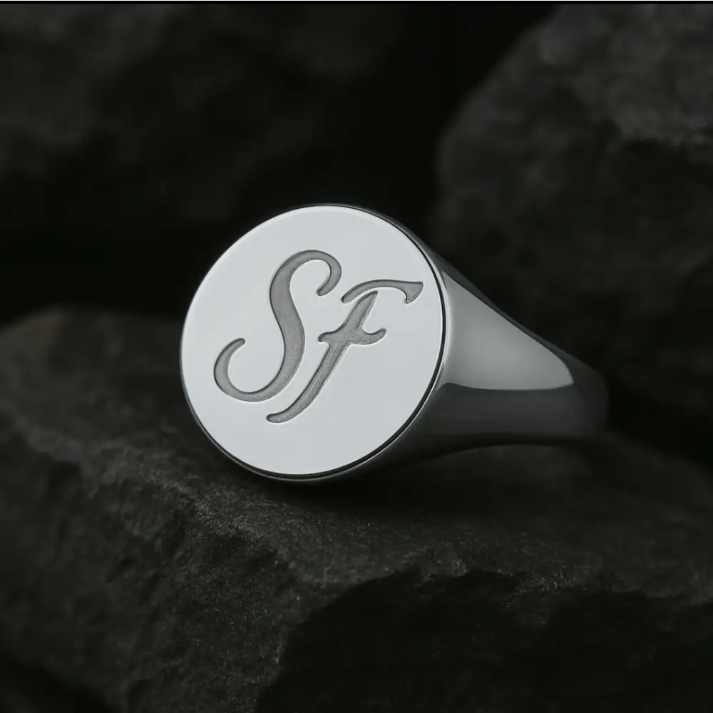 El Sol Ring – Ring Sterling Silver Silver 63 by Flor de Oro | Customizable Luxury Jewelry