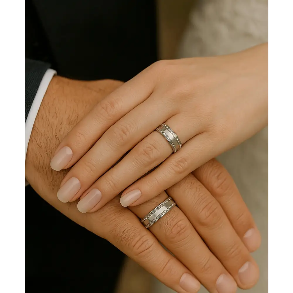 Eterno & Eterna Rings – Ring Sterling Silver Silver by Flor de Oro | Customizable Luxury Jewelry