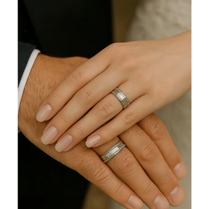 Eterno & Eterna Rings – Ring Sterling Silver Silver by Flor de Oro | Customizable Luxury Jewelry