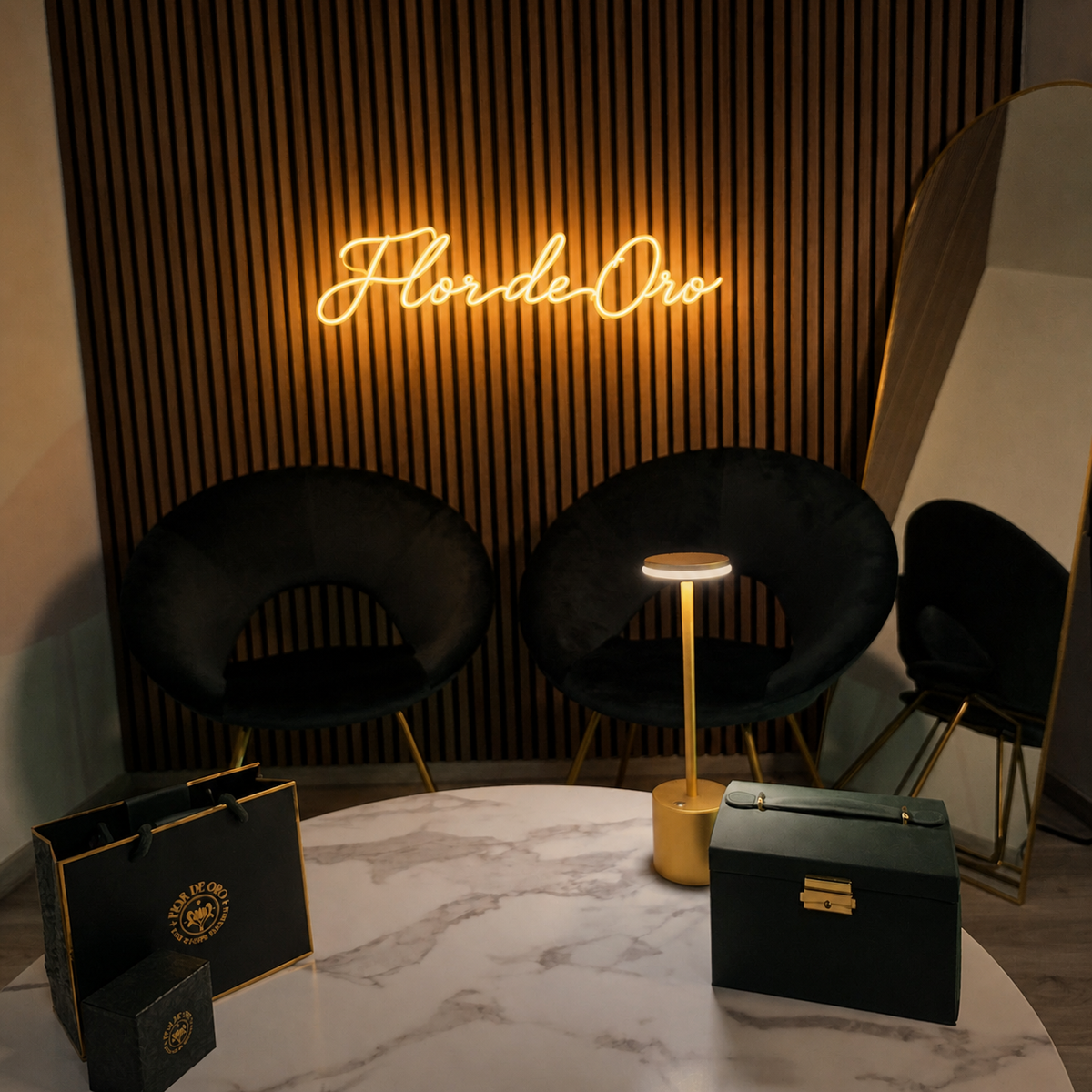 Make your own jewelry at the Flor de Oro Munich atelier