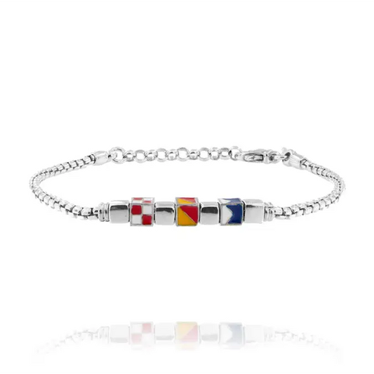 Nautical Charm Bracelet – Bracelet by Flor de Oro | Customizable Luxury Jewelry