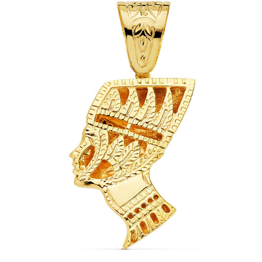 18K Yellow Gold Pendant with Cubic Zirconia