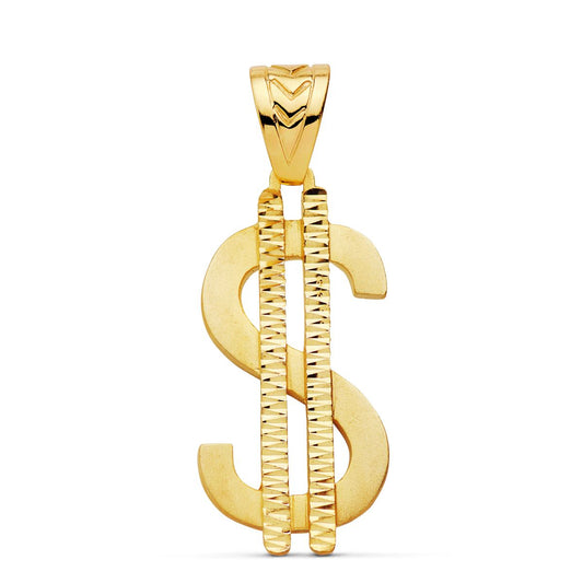 18K Yellow Gold Pendant