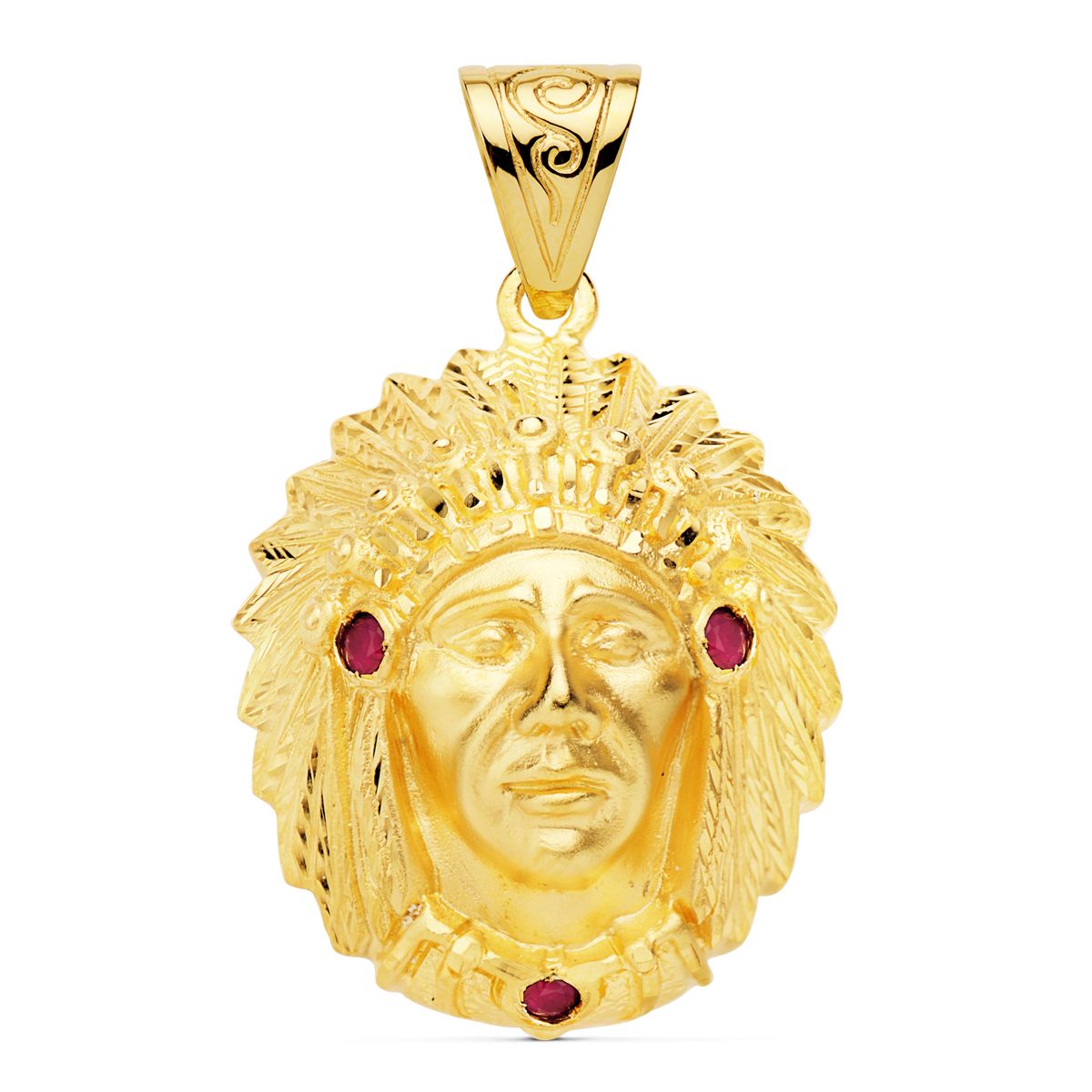 18K Yellow Gold Pendant