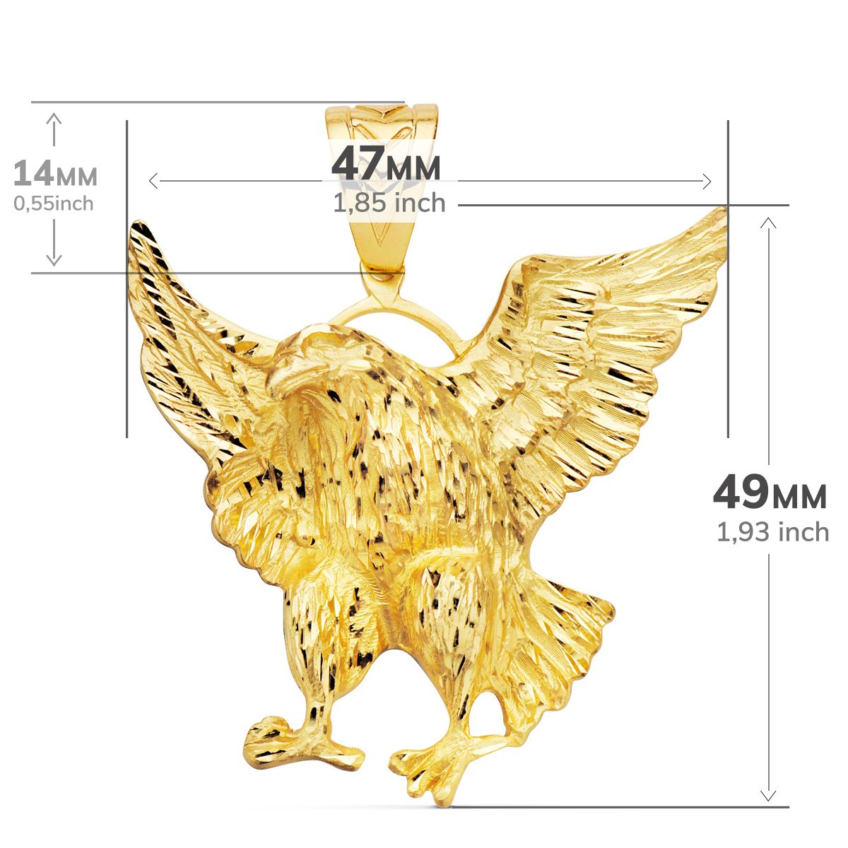 18K Yellow Gold Pendant