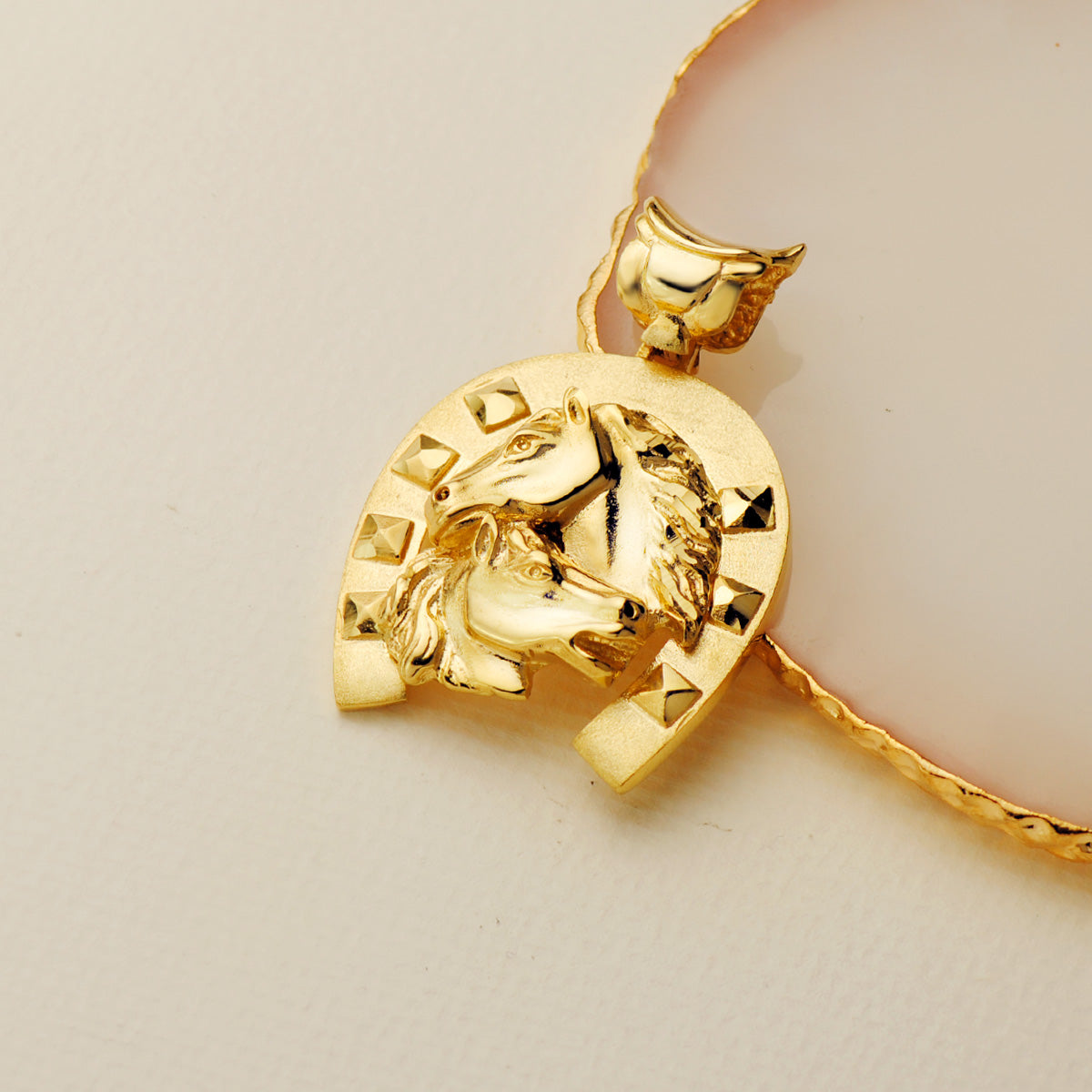 18K Yellow Gold Pendant