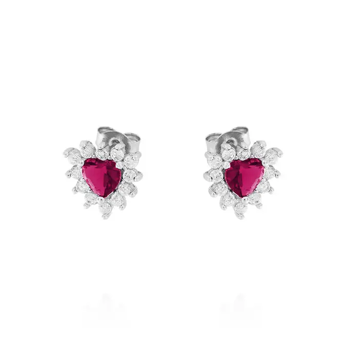 Royal Heart Earrings – Earrings by Flor de Oro | Customizable Luxury Jewelry